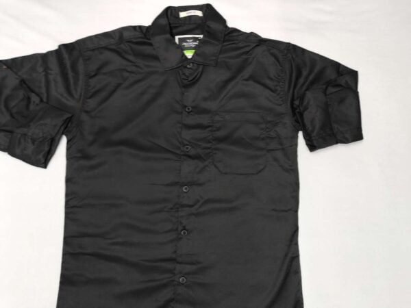 The Ultimate Black Silk Party Shirt"